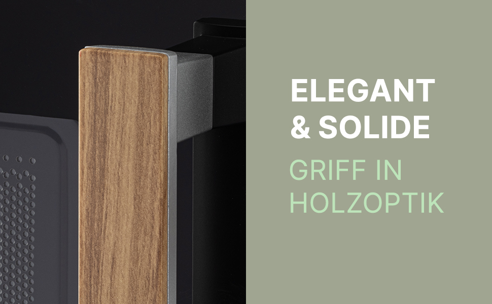 Мікрохвильова піч WALDWERK 20 л, 700 Вт - просте керування, стильний дизайн