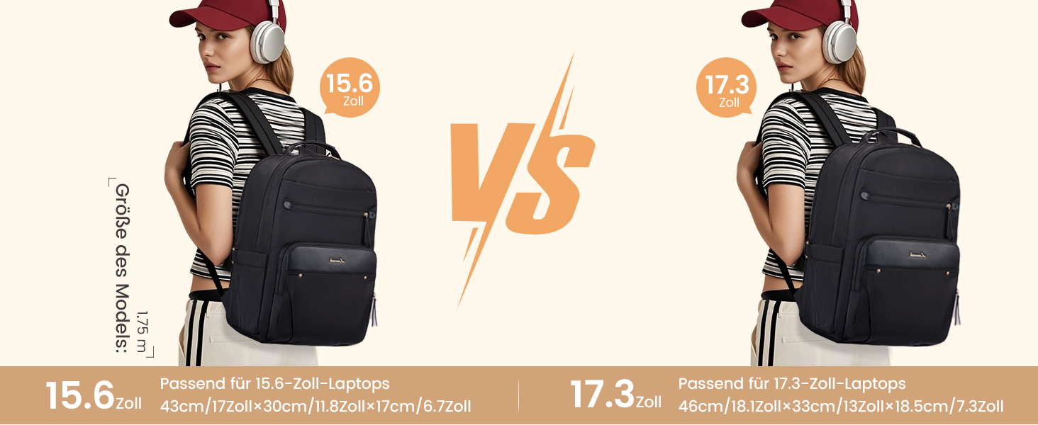 LOVEVOOK Рюкзак для ноутбука, чорний, 15.6 дюймів: водонепроникний, для роботи, навчання, подорожей