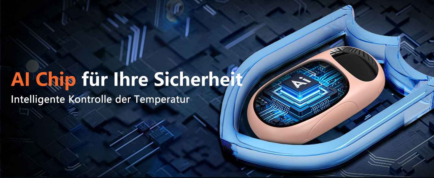 Електричні грілки для рук DDKJ - 2 шт. з LED-дисплеєм та 3 рівнями нагріву. Підзаряджаються, багаторазові, для дітей, чоловіків та жінок.