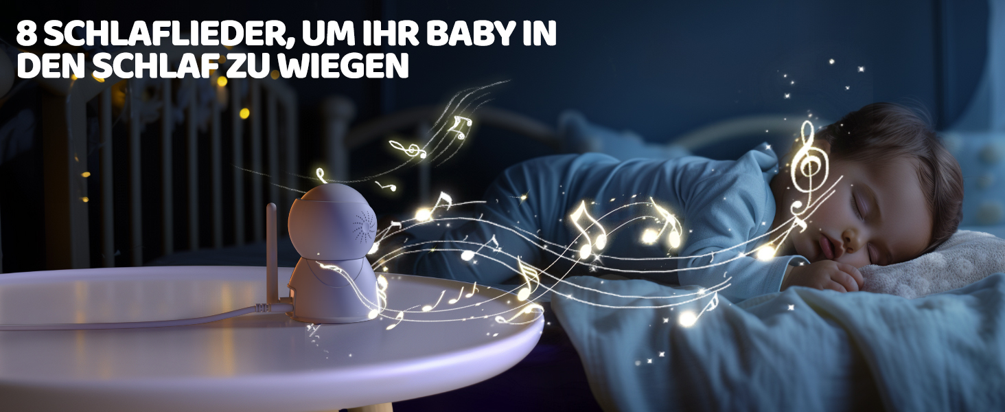 Відеоняня BURNNOVE з камерою 5