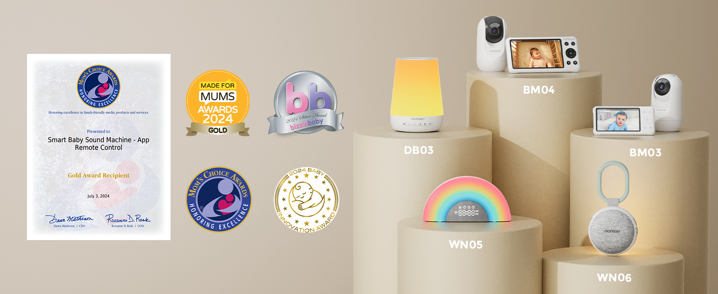 Радіоняня Momcozy з камерою 5