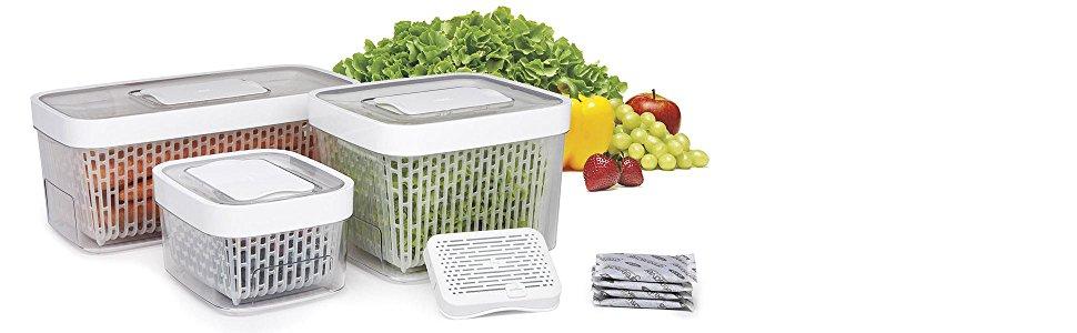 OXO Good Grips Greensaver Контейнер для зберігання продуктів, 4.7 л