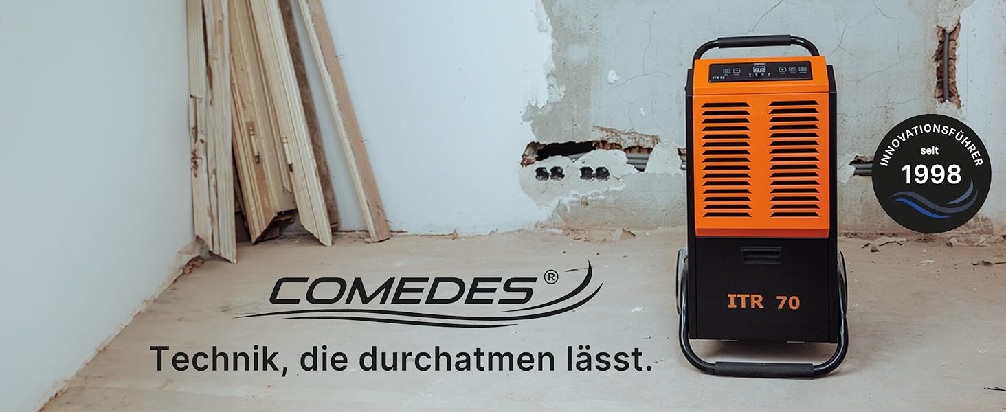 Електричний осушувач повітря Comedes LTR 100 NEO - 12 літрів/добу, до 50 м²