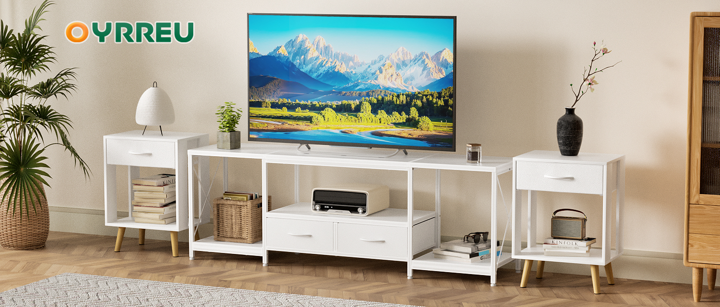 Набір з 2 тумбочок до ліжка, 40x30x60.3 см, чорний колір. Тумбочки з шухлядою для спальні, дитячої кімнати, як подарунок. Настільний столик, приліжкова тумбочка.