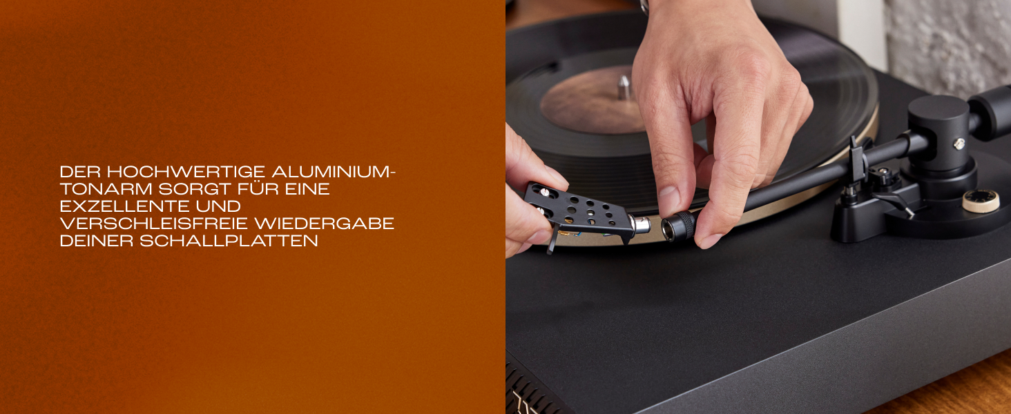 Програвач вінілу JBL Spinner BT з Bluetooth та aptX HD, чорний/золотий – високоякісний вініловий програвач
