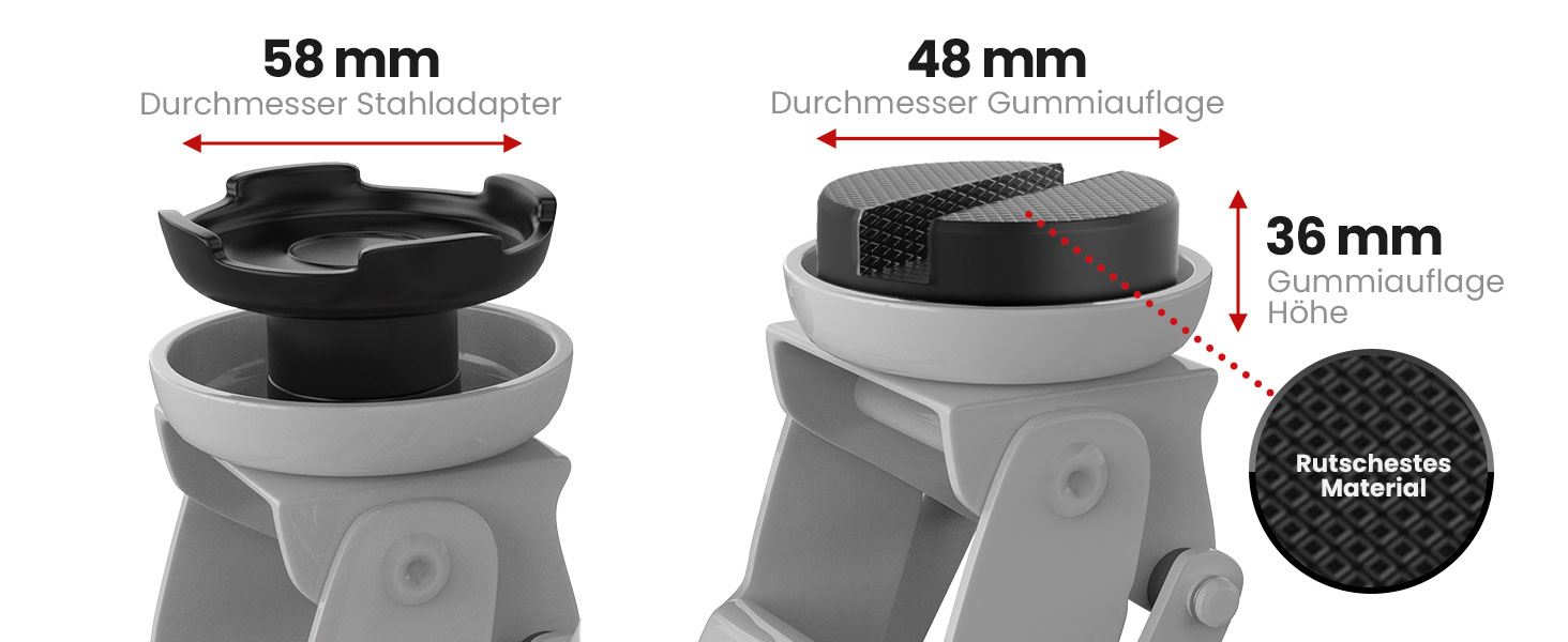 Гідравлічний домкрат Wagenheber 2.5T низькопрофільний для легкових авто та авто з низькою посадкою, до 2500 кг, з кейсом, 3 гумові накладки + адаптер (світло-сірий)