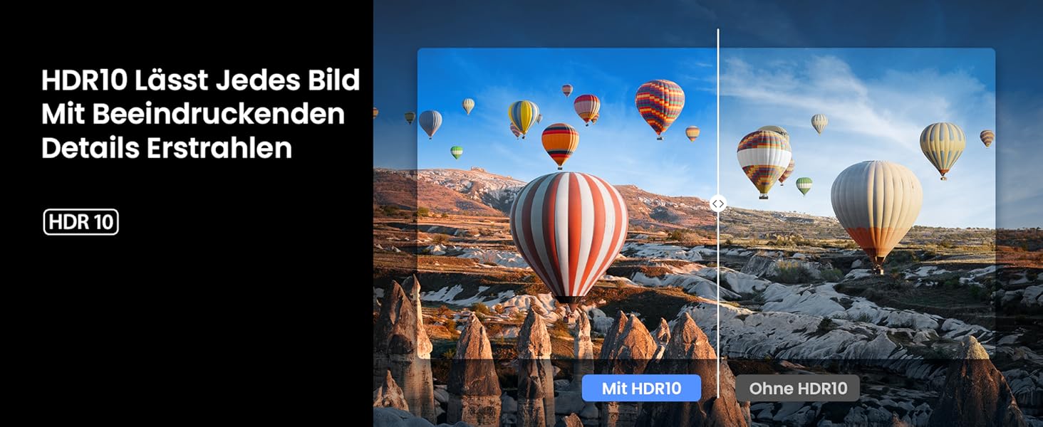 JMGO N1S 4K UHD Міні-проектор: Лазерний, 1100 ANSI люмен, Google TV, HDR10, Dolby Audio, для дому та бізнесу