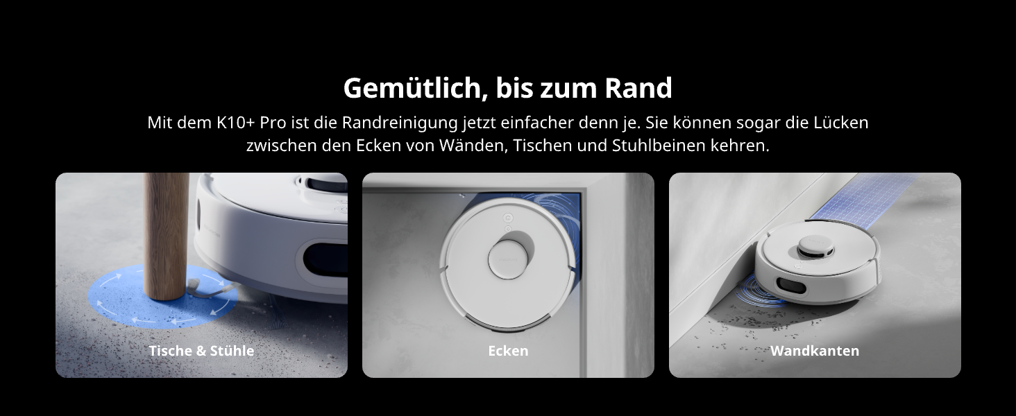 SwitchBot K10+ Pro Робот-пилосос з док-станцією для самостійного очищення, LiDAR-навігація, тиха робота 45dB, сумісний з Alexa