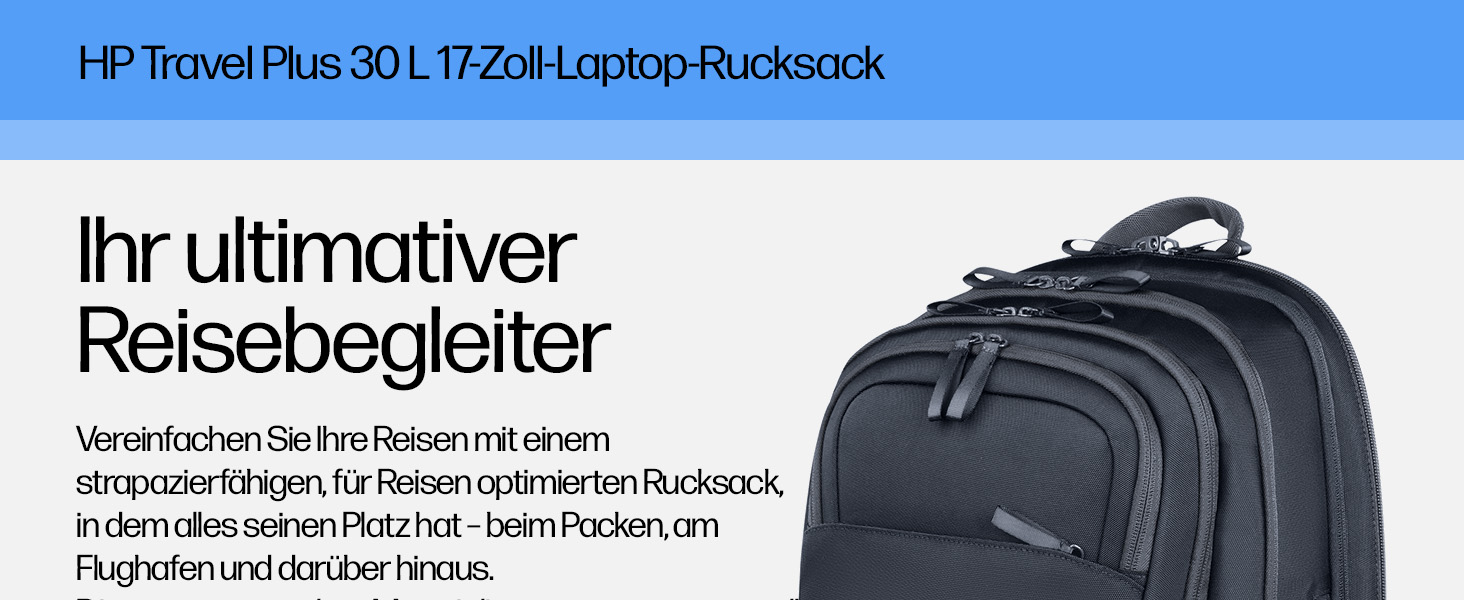 Рюкзак для ноутбука HP Travel Plus 17
