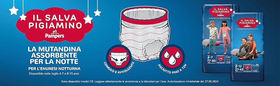 Підгузки-труси Pampers для дітей 8-12 років, розмір L/XL (27-43 кг), економ-упаковка, 54 шт.