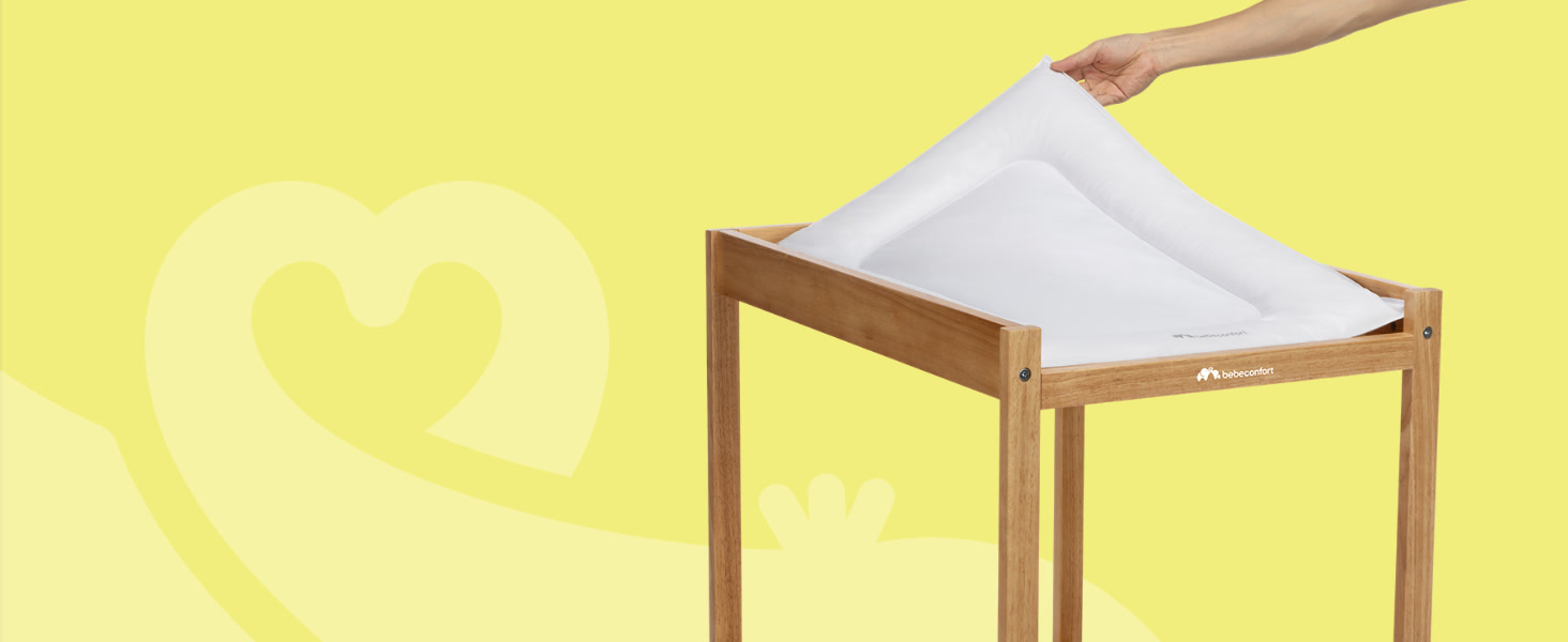 Дитяча ванночка та пеленальний столик 2-в-1 Bebeconfort Grey Mist (Daisy), 0-12 місяців, до 11 кг