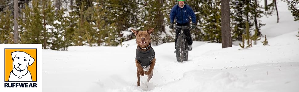 Светр зі зміною клімату RUFFWEAR, погодостійка куртка для собаки з рукавами кепки, кедрово-зелений, розмір S