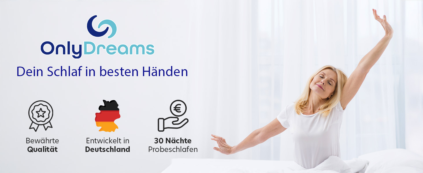 Ортопедична подушка для шиї OnlyDreams з гелевим шаром | Регульована висота + жорсткість | Чохол з алое вера | Підходить для сну на спині, животі та боці | Оeko-TEX (Преміум гель)