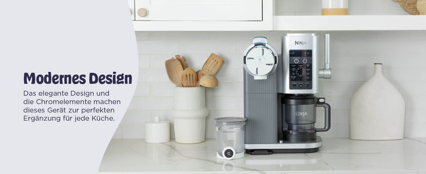 Машина для морозива CREAMi Softeis Ninja Swirl NC701EU: 13 функцій, 2 контейнери для морозива, сорбету, шейків