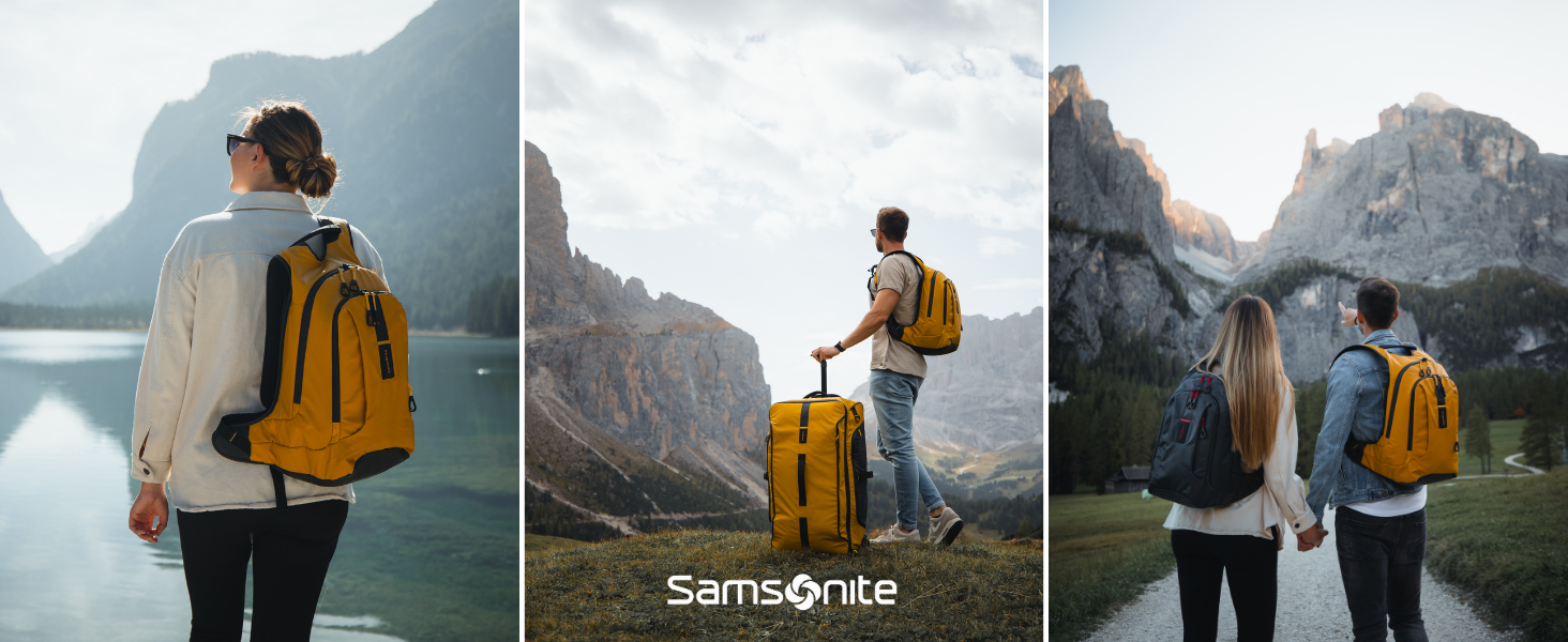 Легкий рюкзак Samsonite Paradiver M, 40 см, 16л, синій, рюкзак для ноутбука L, 15.6 (43 см - 24л)