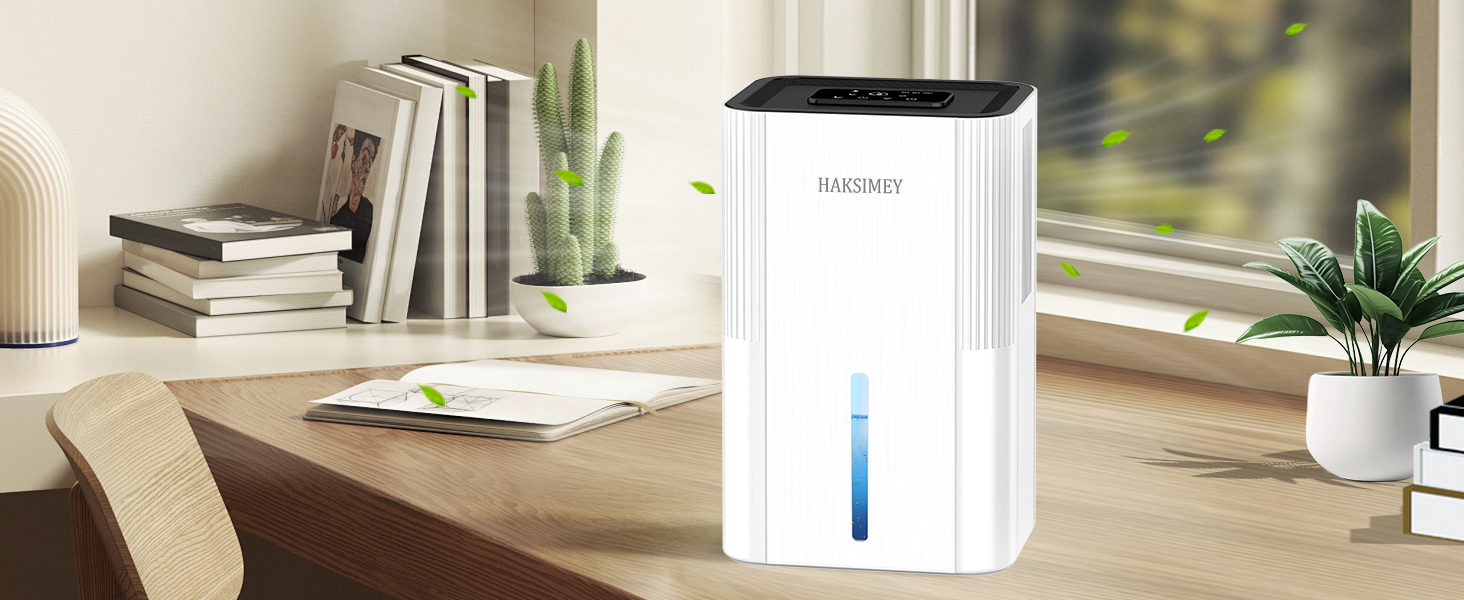 Електричний осушувач повітря 2800 мл з функцією відтавання та таймером, тихий осушувач для дому, підходить для підвалу, ванної кімнати, з 7-кольоровим LED-підсвічуванням та нічним режимом