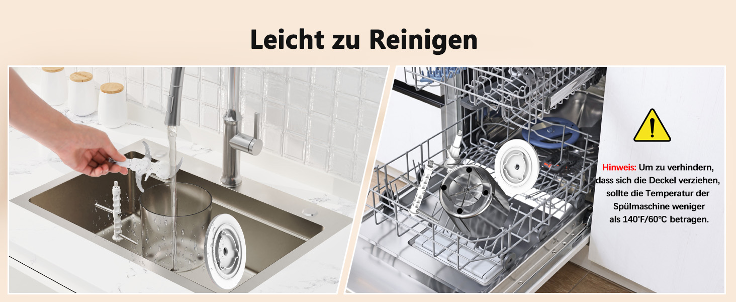 Електричний подрібнювач для кухні 1.5L, подрібнювач курки, овочів, фруктів та м'яса, 250W, для приготування дитячого харчування