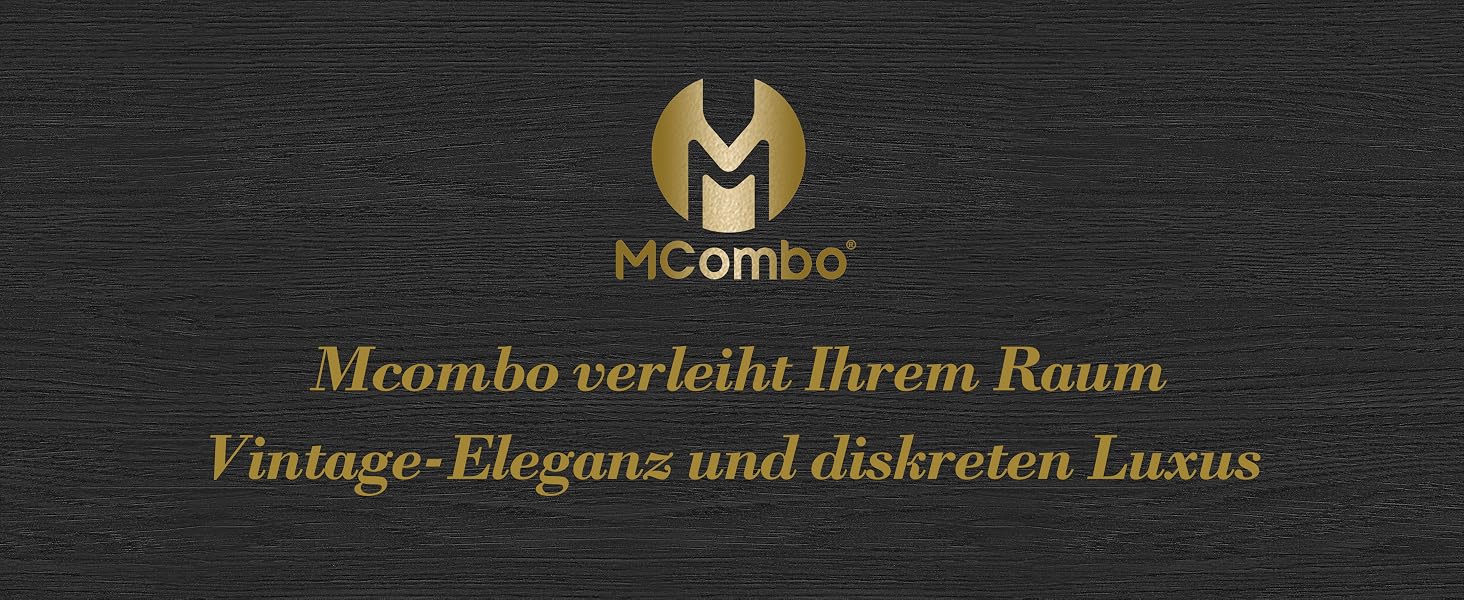 Стіл MCombo багатофункціональний: манікюрний, туалетний та комп'ютерний зі 6 шухлядами, сучасний дизайн, чорно-золотий, 46x125x81 см