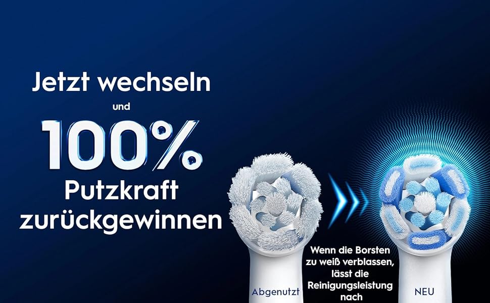 Смінні насадки для електричної зубної щітки Oral-B iO Ultimative Reinigung, чорні, 10 шт.
