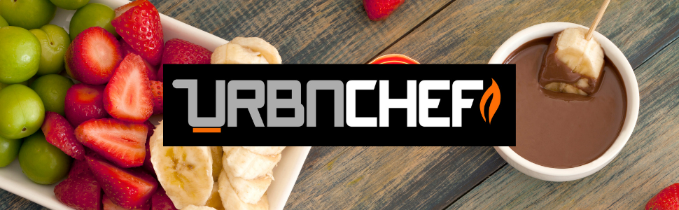 Набір для фондю на 6 осіб зі сталевим каструлею та 6 вилками