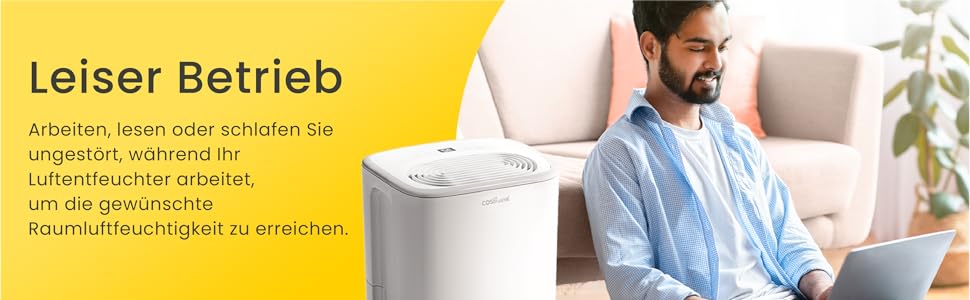 Електричний осушувач повітря Cosi Home 12L - для дому, від вологи та плісняви