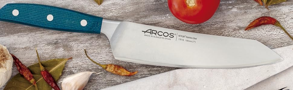 Прес для часнику Arcos 603500 - 160 мм - Цинковий сплав - Срібло