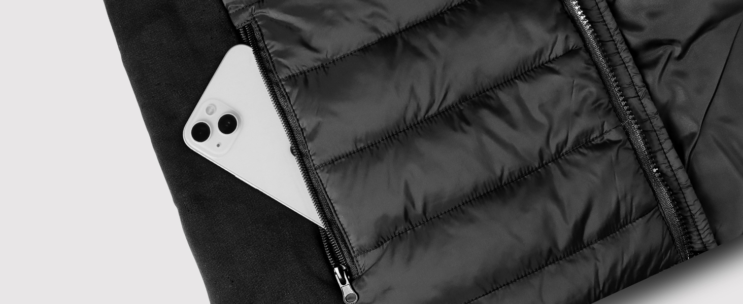 Зігріваюча жилетка seenlast для чоловіків та жінок з Powerbank, термокуртка з 3 рівнями температури та 4 зонами підігріву, що миється в машині, розмір XL, колекція 2025