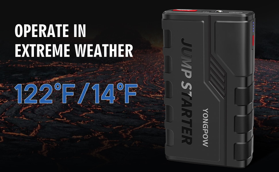 Бустер для автомобіля Starthilfe Powerbank 1500A 12V — Пусковий зарядний пристрій (джамп-стартер) для бензинових (до 7.0L) та дизельних (до 5.5L) двигунів, з LED-ліхтарем та USB-портом