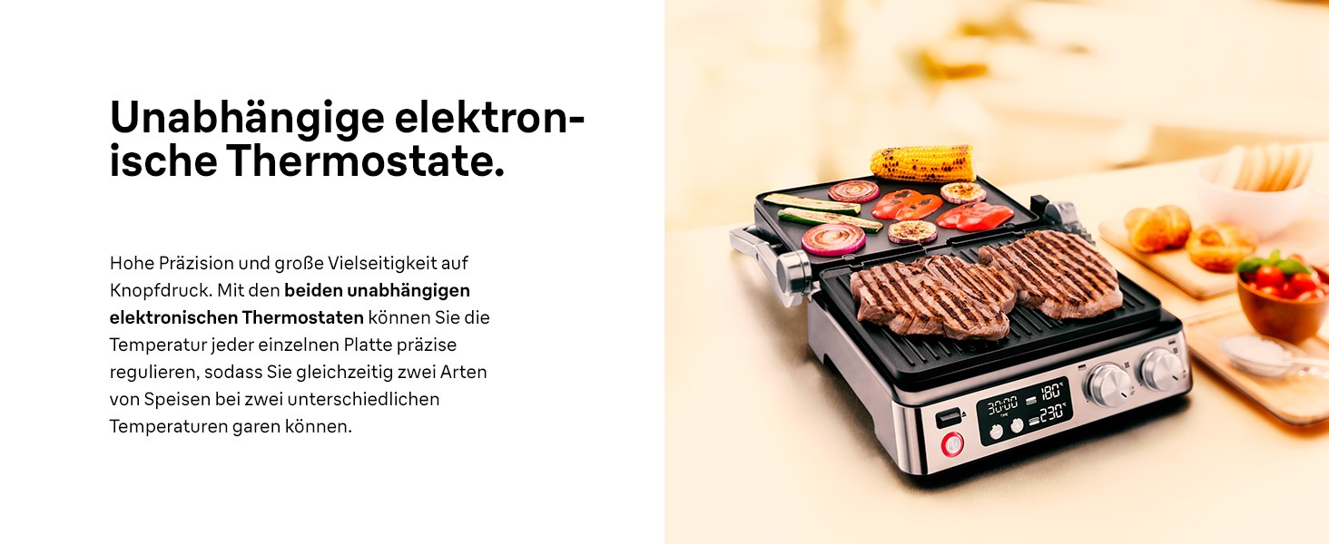 Електричний гриль Braun MultiGrill 7 CG7020: 3-в-1 (контактний гриль, BBQ, духовка), 2000W, велика площа для приготування (12 бургерів), для дому, легко миється