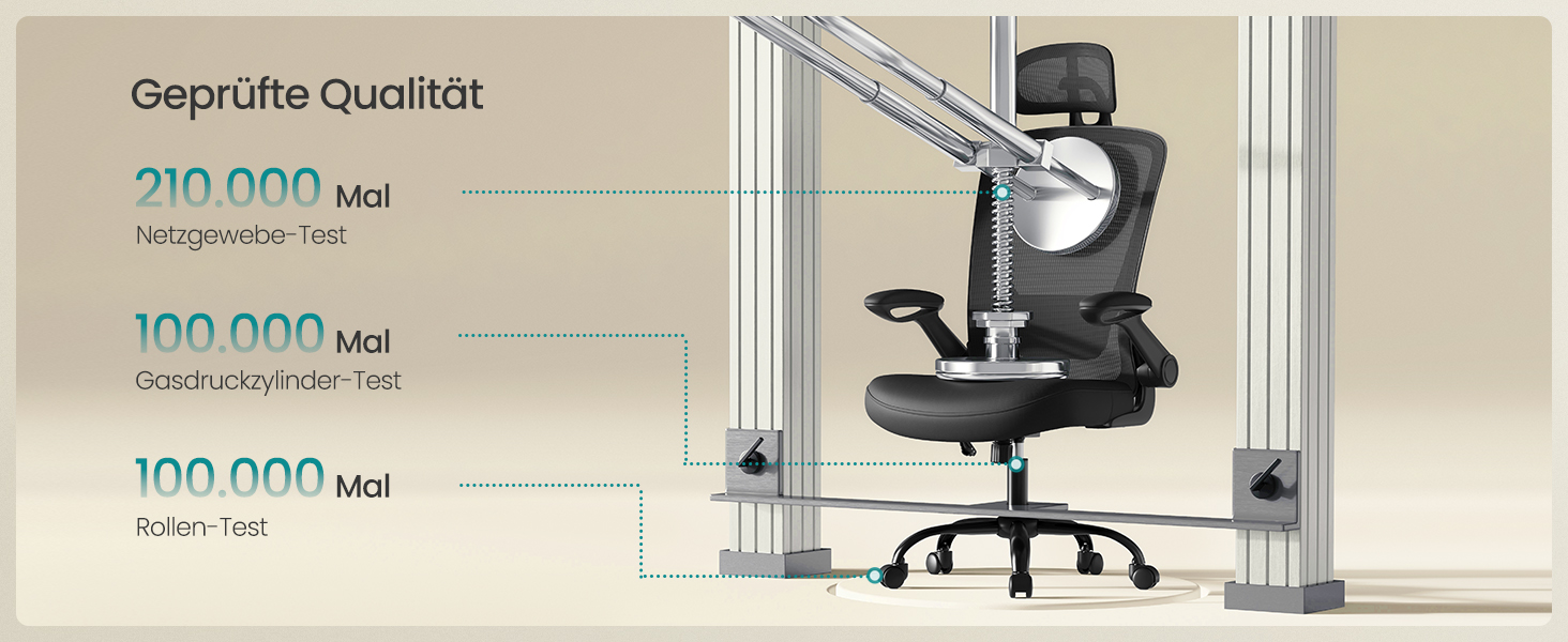 Офісний стіл SONGMICS з ергономічним дизайном, поворотне крісло з сітчастою спинкою, підтримка попереку, функція гойдання, сидіння 53 см, відкидні підлокітники, для роботи та спальні, студентів, OBN037R01 (без підголівника)