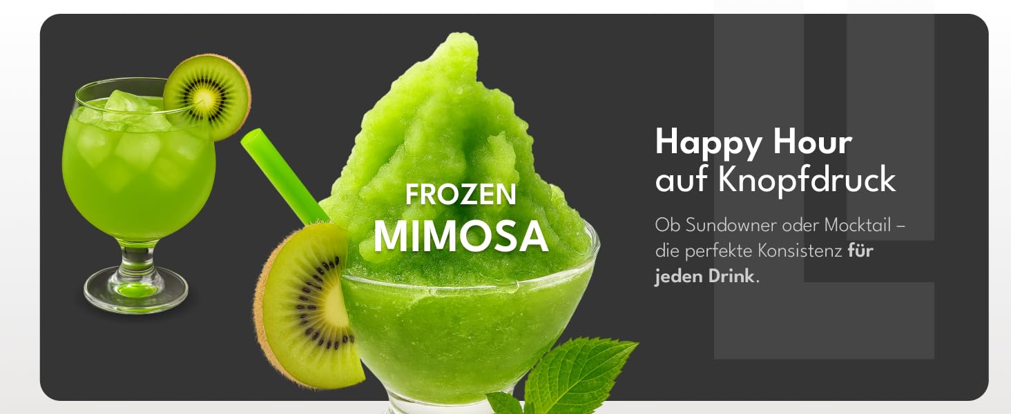 LEBENLANG Преміум машина для приготування сляш 2L - 5 режимів, швидка заморозка за 15 хв, з книгою рецептів та автоочищенням. Ідеальна для дому. Машина для сляш, фрозен сляш, сляшмейкер