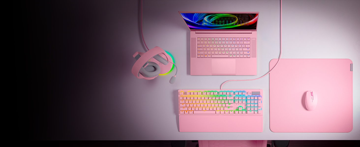 Бездротова ігрова миша Razer Orochi V2 Quartz — HyperSpeed та Bluetooth, оптичний сенсор 18K DPI, вага 60 г, для PC/Mac