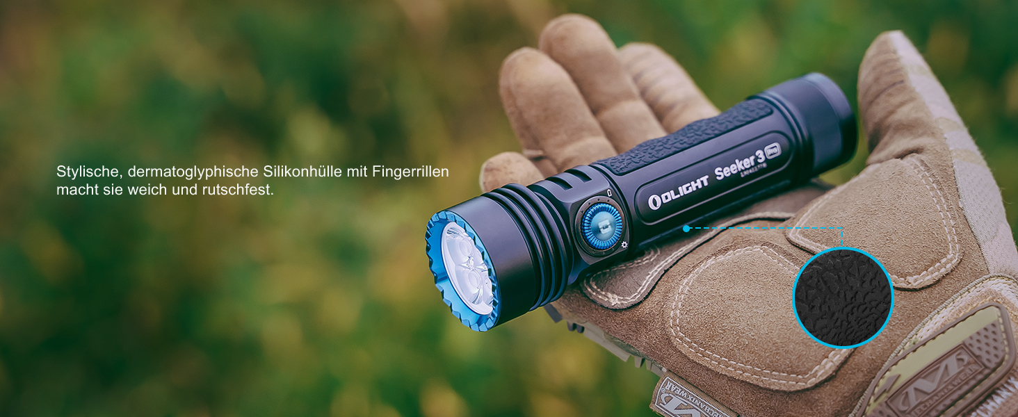 Світлодіодний ліхтарик Olight Seeker 3 Pro 4200 люмен з 5 режимами освітлення