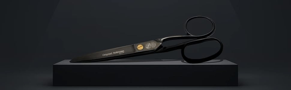 Універсальні кухонні ножиці BLACK EDITION, 18 см, сталь, чорний матовий колір, Solingen