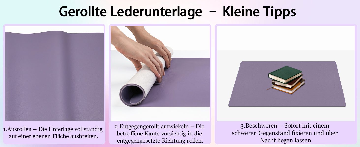 Килимок на стіл Niviy з екошкіри XXL (120x60 см), водонепроникний килимок для миші та захисна підкладка для офісу та дому, бежевий