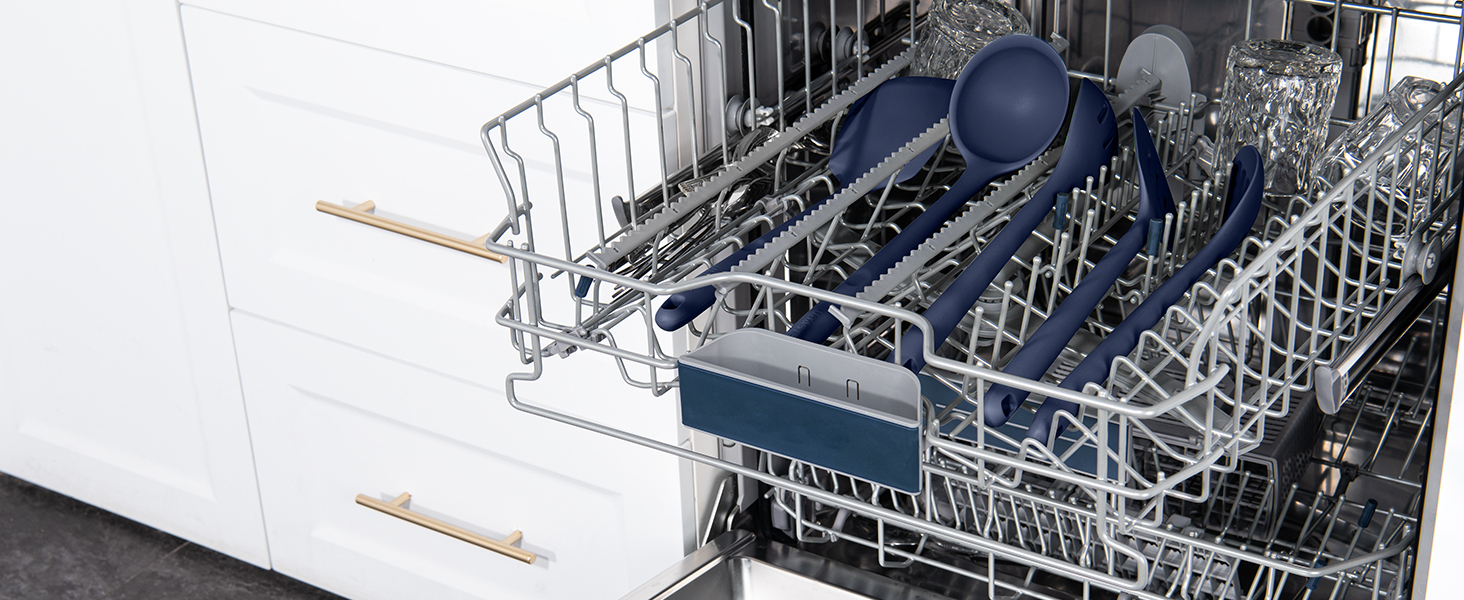 Набір кухонних аксесуарів U-Taste з силікону (5 шт.), стійкий до 315°C, BPA-free, антипригарне покриття, для приготування, перемішування, подачі