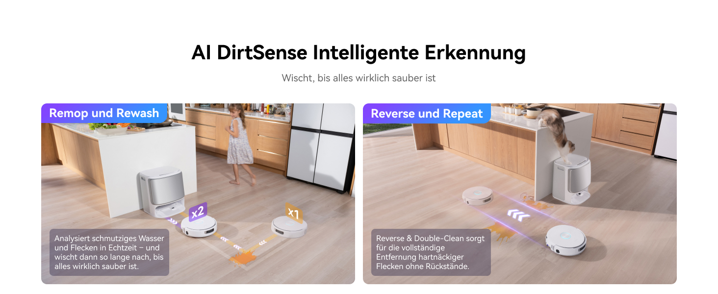 Робот-пилосос NARWAL Flow з функцією миття підлоги, система FlowWash з автоматичним самоочищенням, потужність 22000 Па, збір шерсті тварин DualFlow, миття 45-80°C та гаряче повітря, док-станція для самостійного очищення