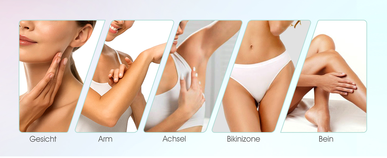 Електричний епілятор для жінок HR110 з 21 пінцетом та LED-підсвіткою, бездротовий пристрій для видалення волосся на ногах та руках, 2 швидкості, світло-зелений