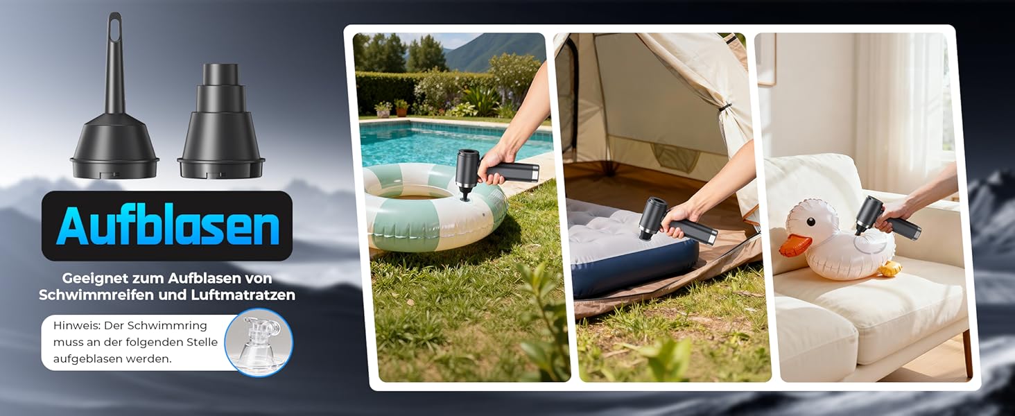 Акумуляторний ручний пилосос 4в1 Vac104, бездротовий автомобільний міні-пилосос 25000Па, безщітковий мотор 150000 об/хв, 6000mAh, для авто, дому та офісу