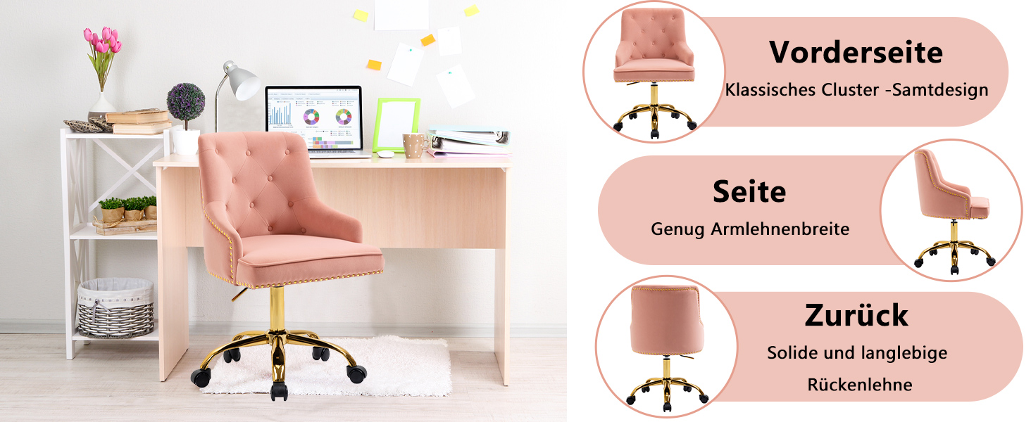 Крісло Fiximaster для офісу та дому: обертове, з регулюванням висоти, на коліщатках, сіре, до 135 кг