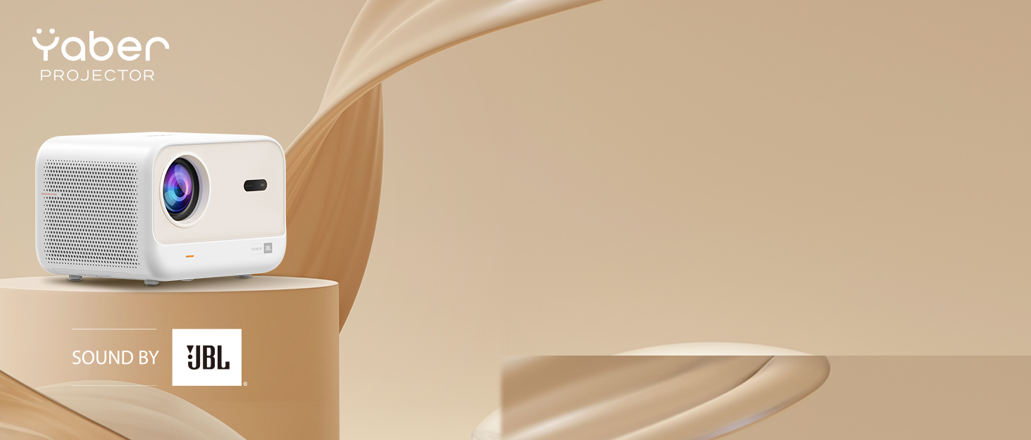 Проектор Yaber L2s: 1080p Full HD, WiFi 6, Bluetooth 5.1, Автофокус, для Дому та Кімнати, сумісний з ТВ приставками