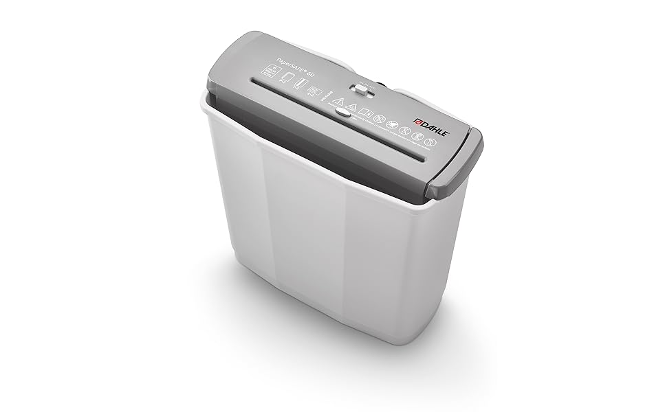 Шредер Dahle PaperSAFE PS 120: безпечне знищення документів, P4, 8 листів, сірий