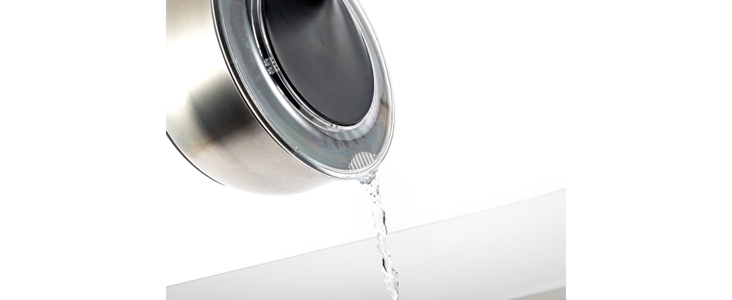 Салатниця-швидкоосушувач зі сталі нержавіючої, 4.5 л, з ручкою, BPA-free