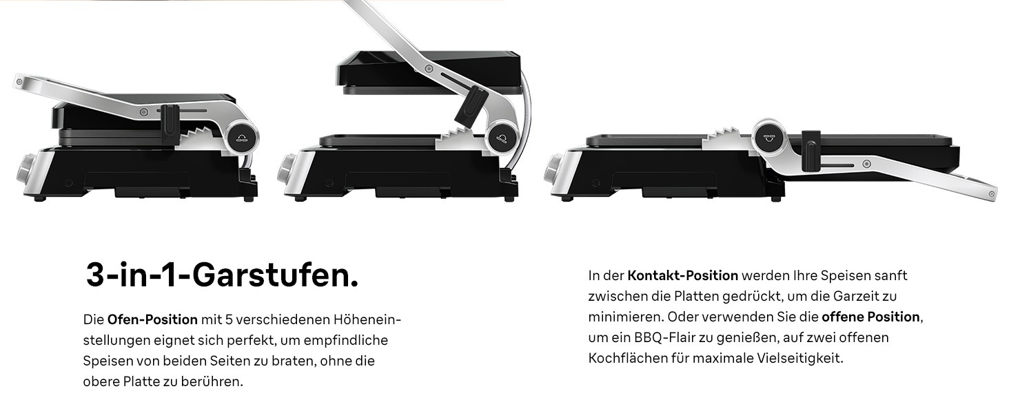 Електричний гриль Braun MultiGrill 7 CG7020: 3-в-1 (контактний гриль, BBQ, духовка), 2000W, велика площа для приготування (12 бургерів), для дому, легко миється