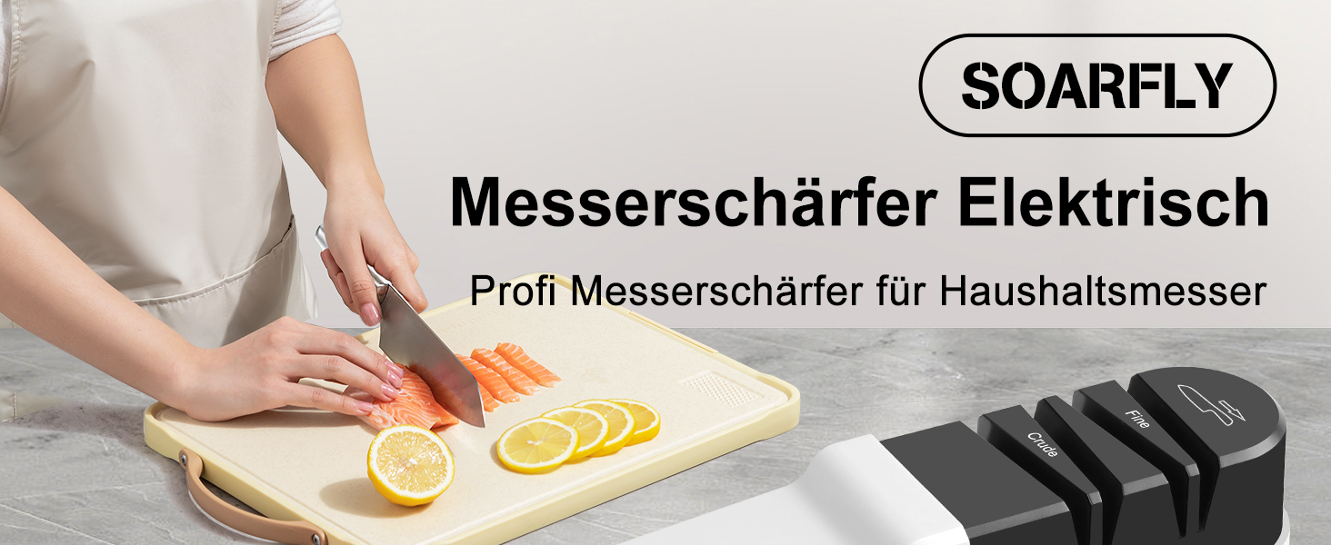 Електричний точило для ножів SOARFLY: професійний, ергономічний, для всіх типів ножів