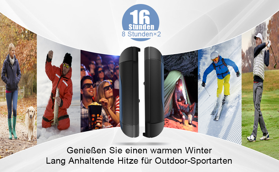 Електричні грілки для рук UNBON, 2 шт. USB, 3 режими нагріву, для спорту та Raynaud's, фіолетові