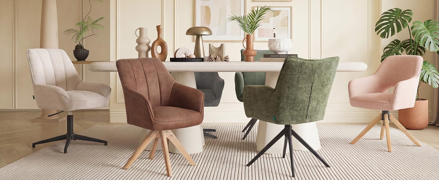 Набір з 2-х оббивних стільців для їдальні B&D Tania, рожевий, стиль кантрі/сканді, для кухні, офісу, туалетного столика, Webstoff Merlot, 11118-ROSA-2