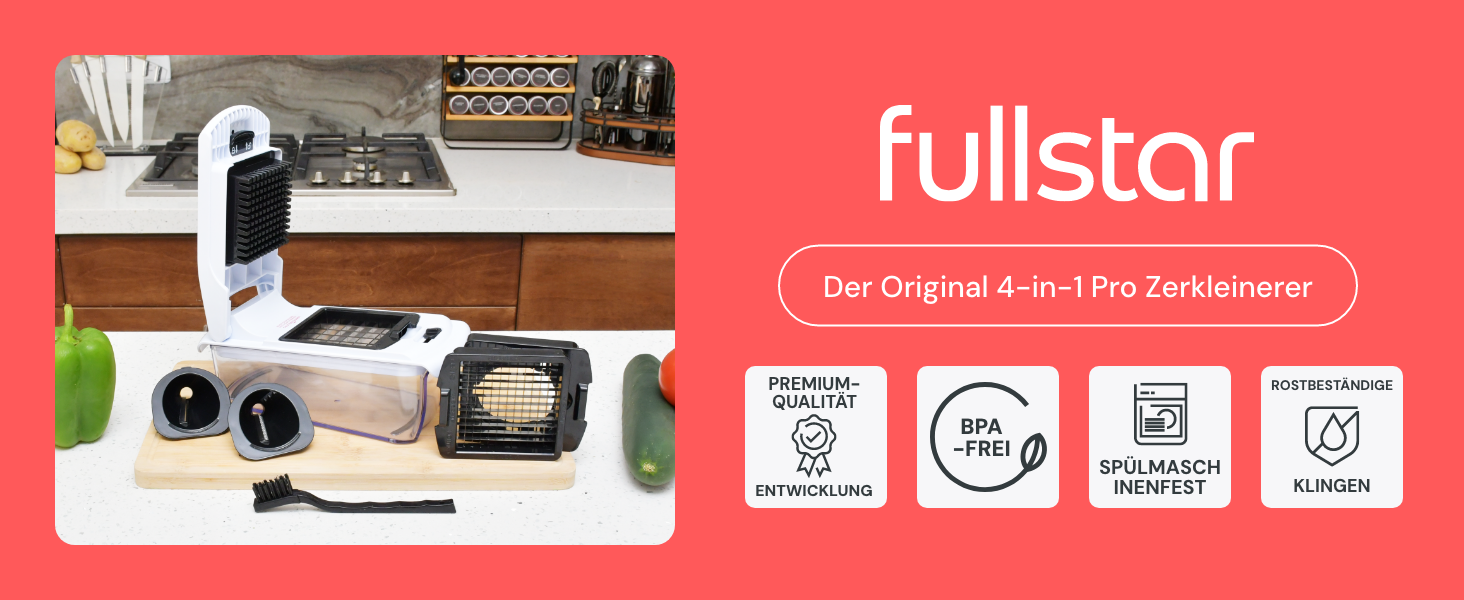 Набір для нарізки овочів та фруктів 4-в-1 (білий) - спіралізатор, нарізувач, тертка, шинковка