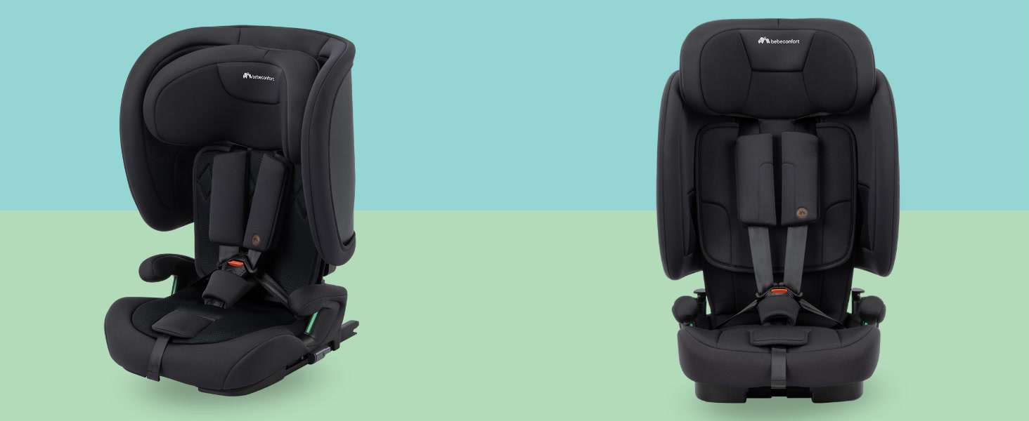 Дитяче автокрісло Bebeconfort Ever & Go i-Size (76–150 см), ISOFIX, Full Black