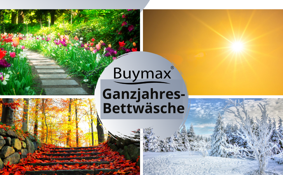 Комплект постільної білизни Buymax® 200x220 см, 100% бавовна, 3-частини (простирадло, 2 наволочки 80x80 см), з рельєфним покриттям, з блискавкою, сертифікат ÖKO-TEX